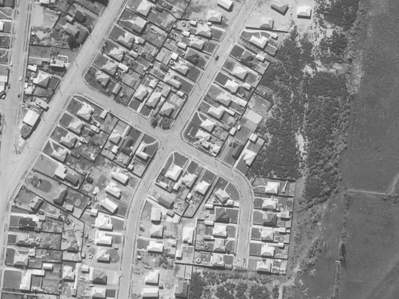 9 Reginald Street from the air, 1960-1964