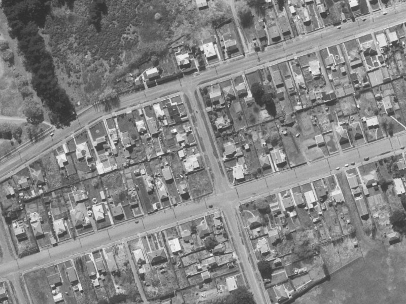 14 Shaw Avenue from the air, 1960-1964