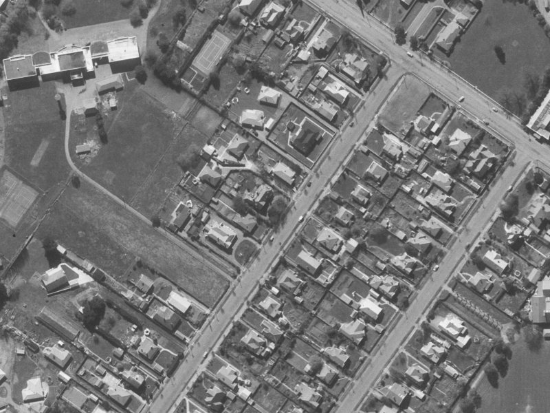 231 Matsons Avenue from the air, 1960-1964