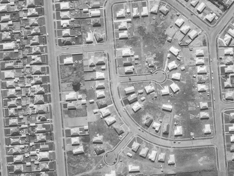 26 Vardon Crescent from the air, 1960-1964