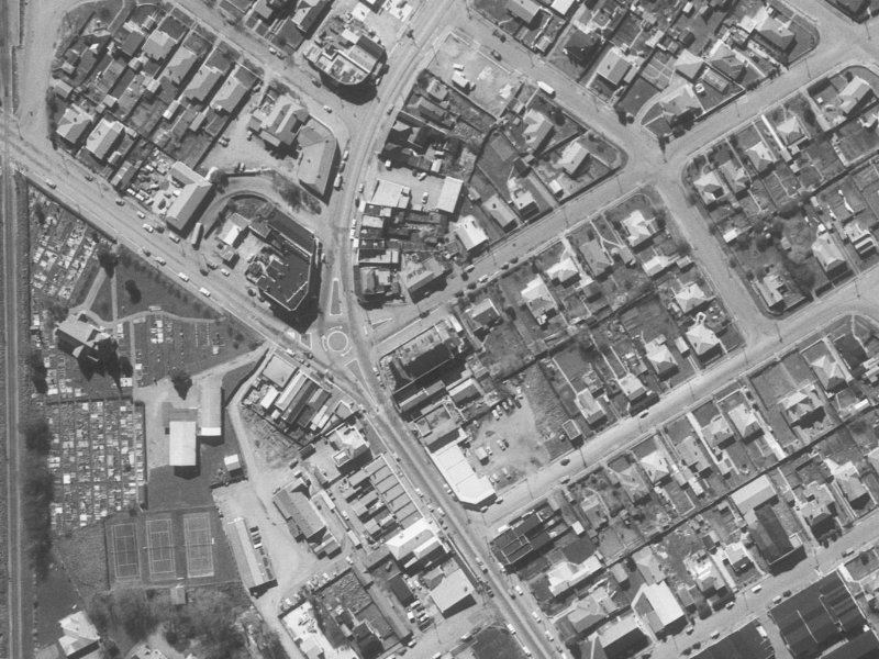1/2 Horner Street from the air, 1960-1964