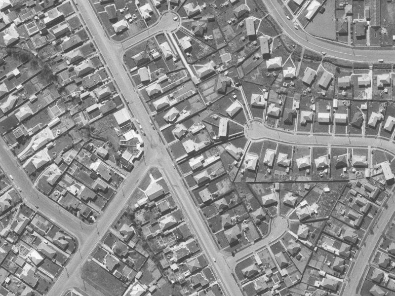 25 Onawe Place from the air, 1960-1964