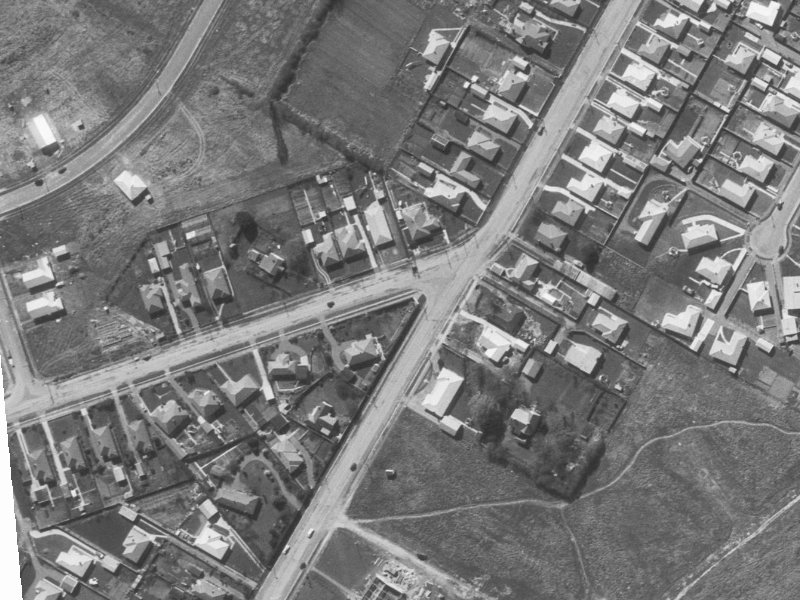 280 Grahams Road from the air, 1960-1964