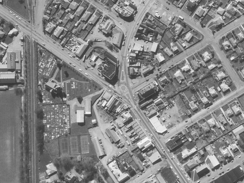 511 Papanui Road from the air, 1960-1964