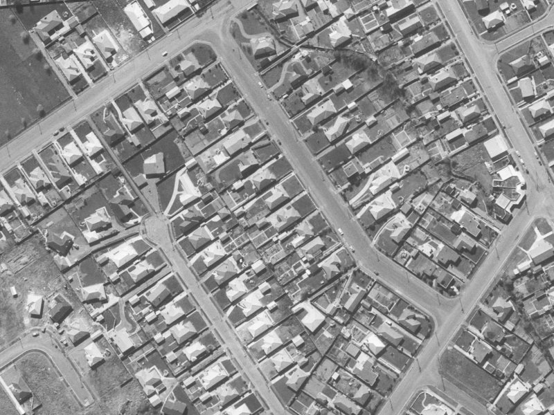 15 Manuka Street from the air, 1960-1964
