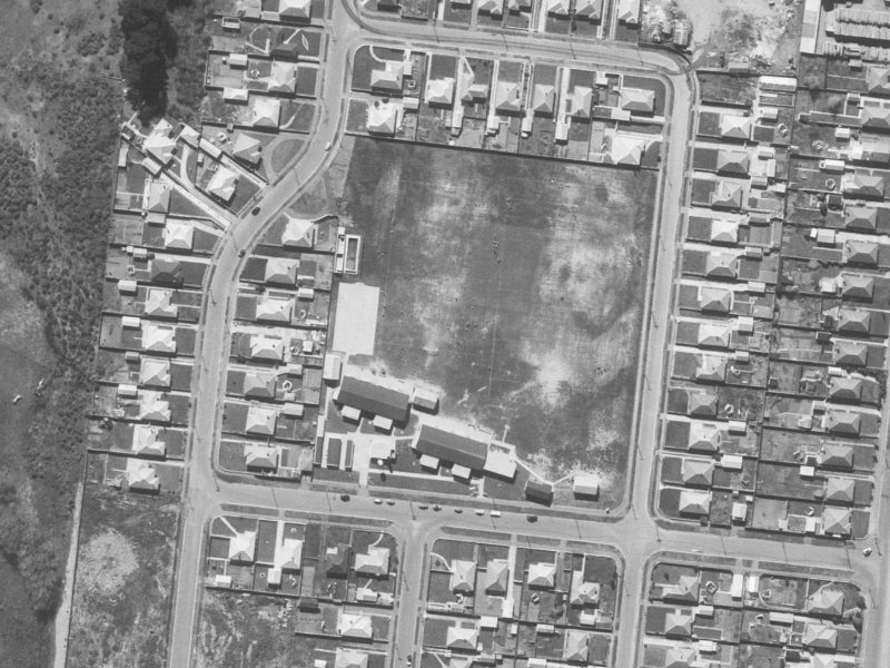 14 Freeville Place from the air, 1960-1964