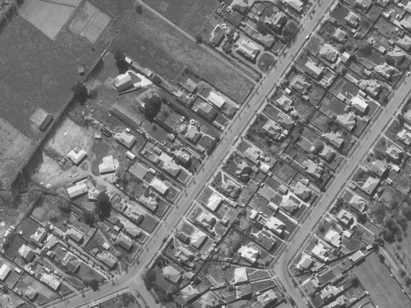 201 Matsons Avenue from the air, 1960-1964