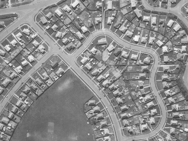 160 Emmett Street from the air, 1960-1964