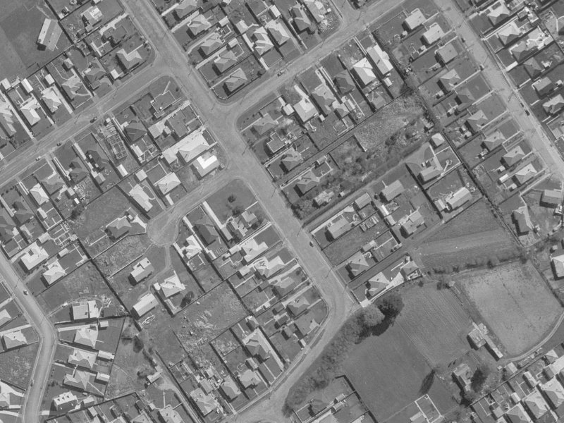 24B Croziers Road from the air, 1960-1964