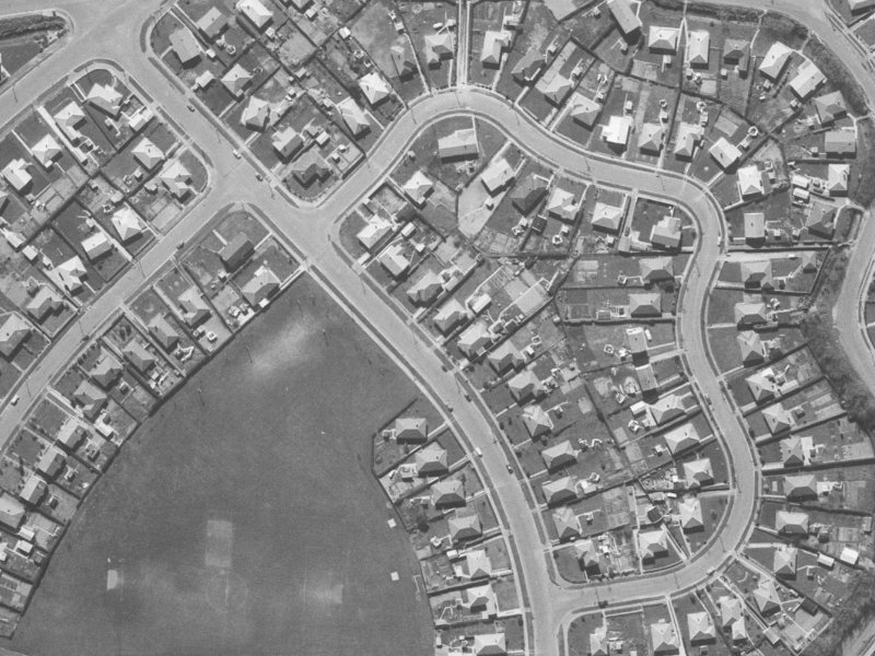 158 Emmett Street from the air, 1960-1964