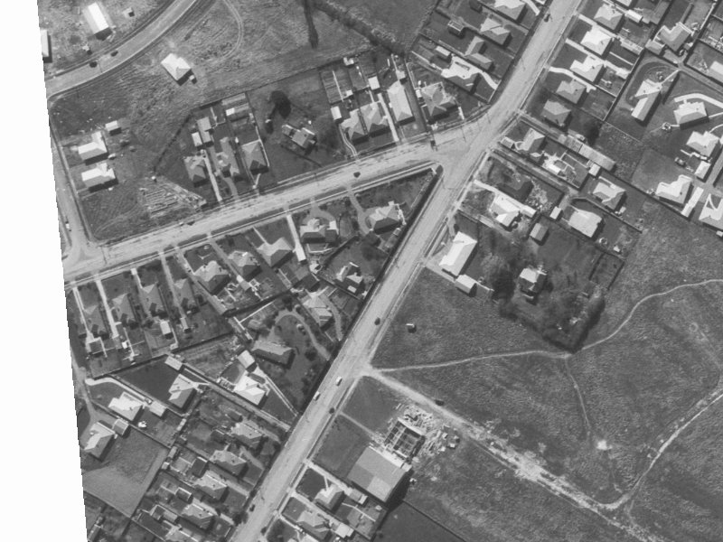 299A Greers Road from the air, 1960-1964