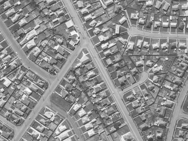339 Hills Road from the air, 1960-1964