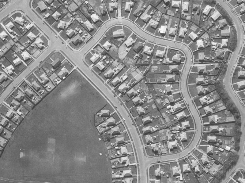 154 Emmett Street from the air, 1960-1964