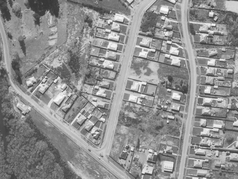 13 Carlsen Street from the air, 1960-1964