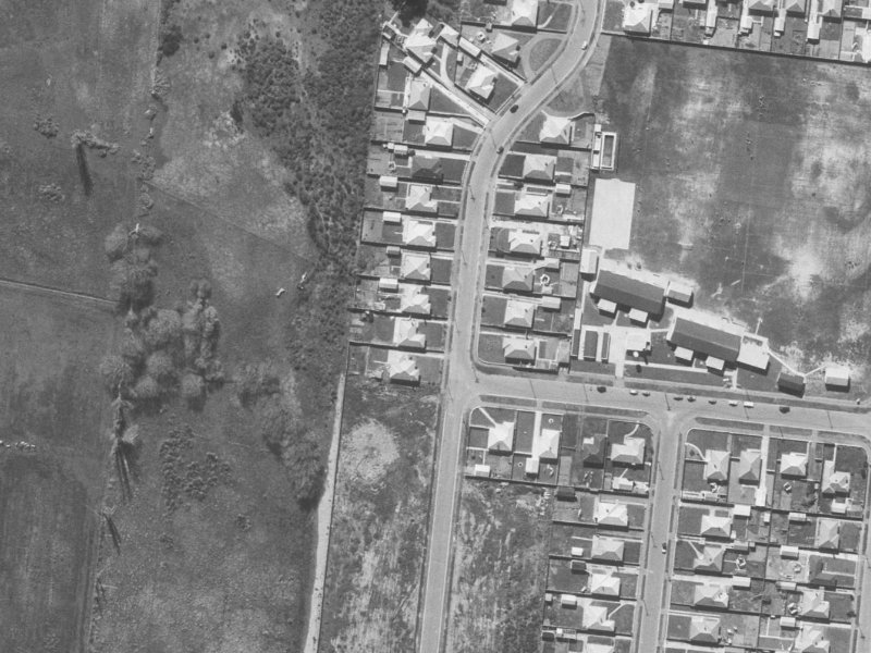 63 Wattle Drive from the air, 1960-1964