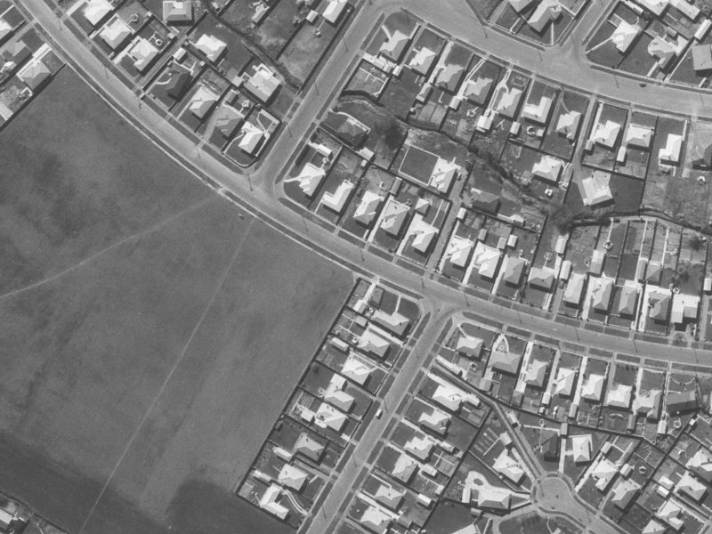 184 Condell Avenue from the air, 1960-1964
