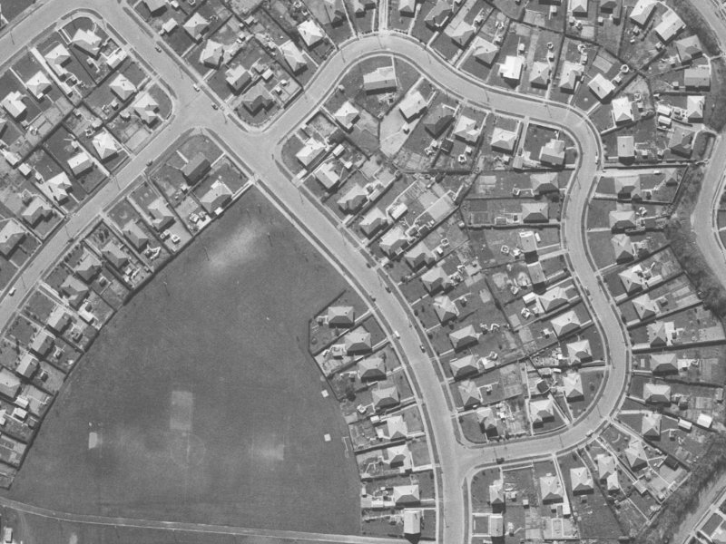 152 Emmett Street from the air, 1960-1964