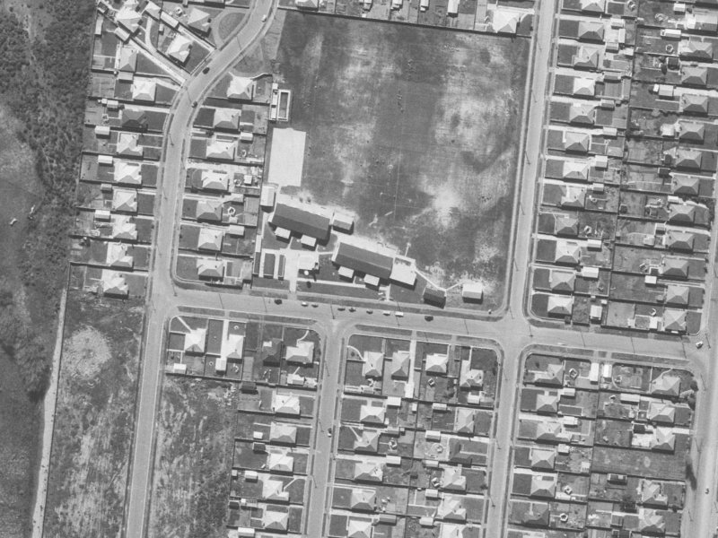7 Sandy Avenue from the air, 1960-1964