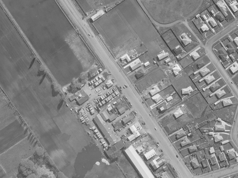 317 Cranford Street from the air, 1960-1964