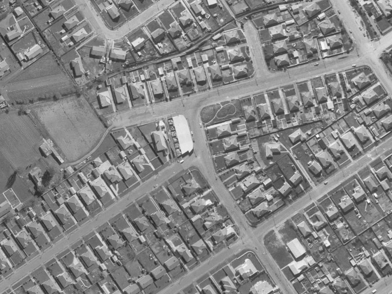 46 Nancy Avenue from the air, 1960-1964