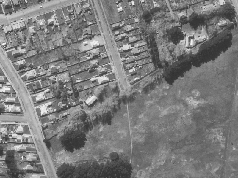 46 Grantley Street from the air, 1960-1964