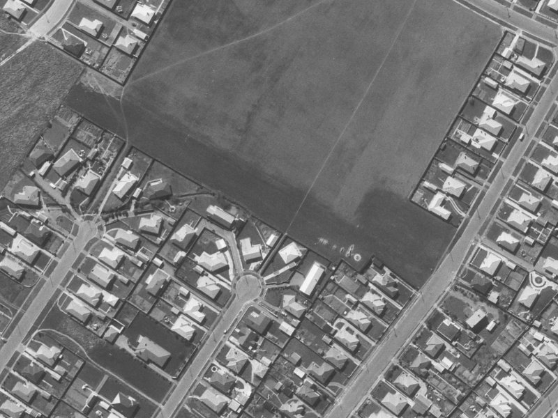 49 Torquay Place from the air, 1960-1964