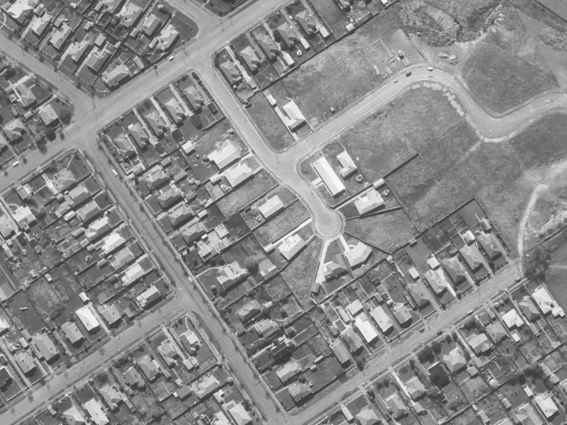 Dulles Place from the air, 1960-1964