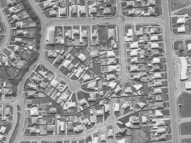 12A Voss Street from the air, 1960-1964