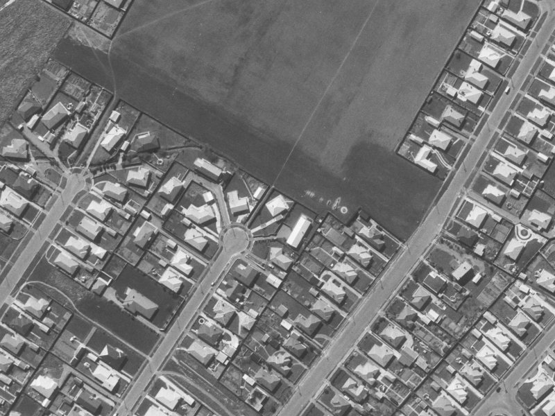 46 Torquay Place from the air, 1960-1964