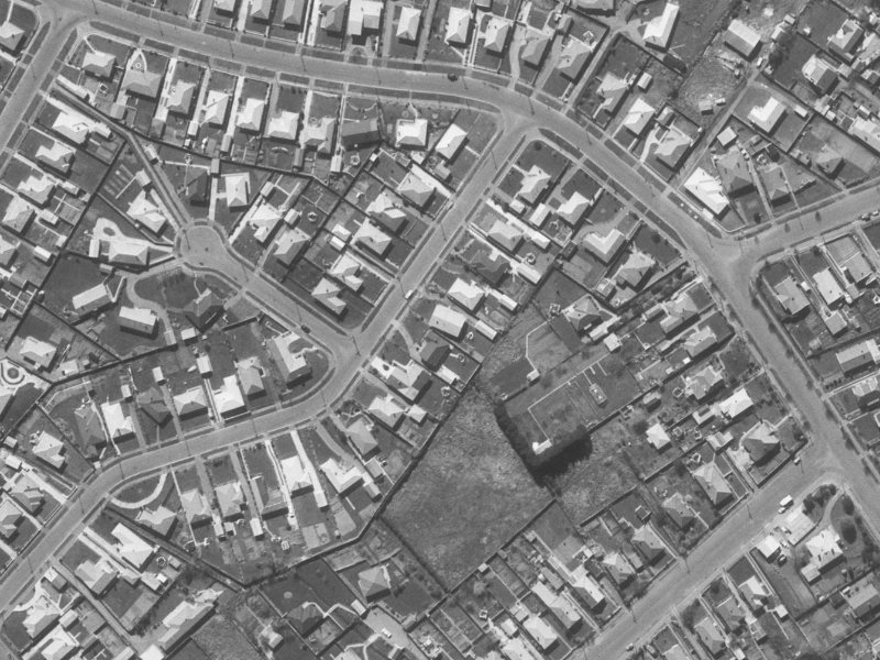 64 Hudson Street from the air, 1960-1964