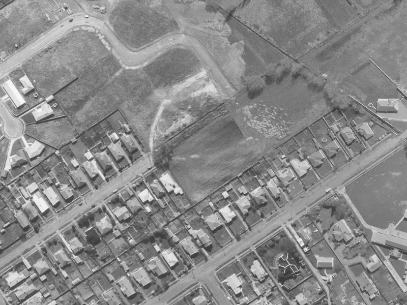 88 Perry Street from the air, 1960-1964