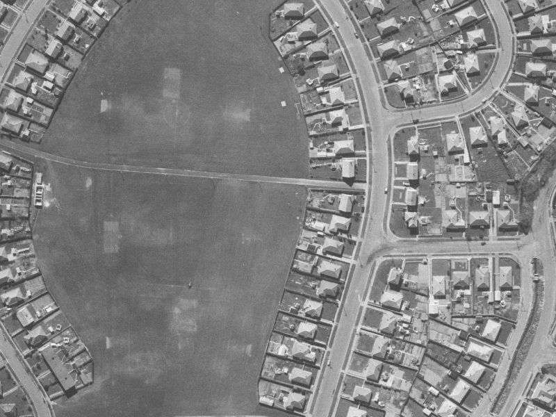 133 Emmett Street from the air, 1960-1964