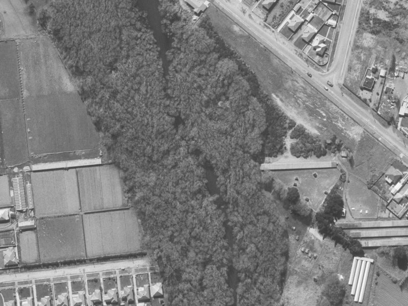 41B Lake Terrace Road from the air, 1960-1964