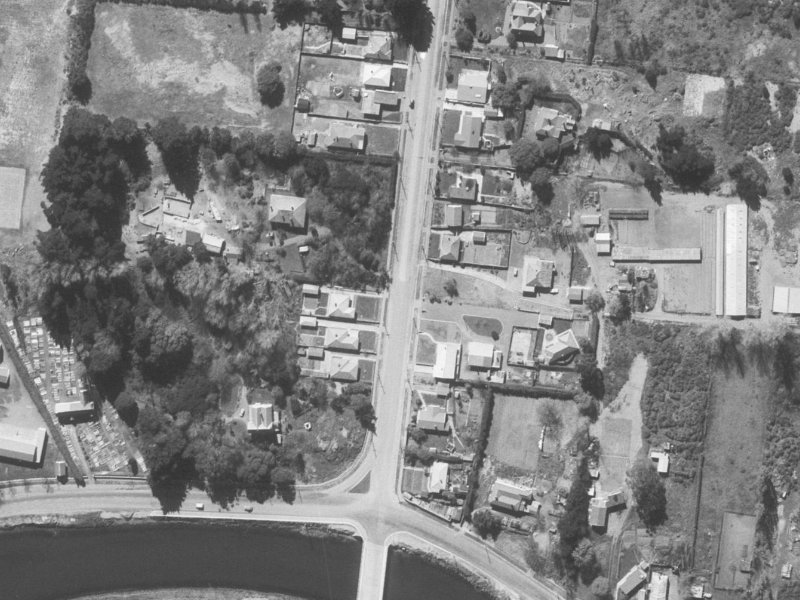 11A Bassett Street from the air, 1960-1964