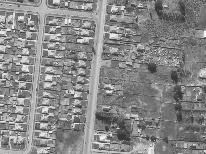 122 Bower Avenue from the air, 1960-1964