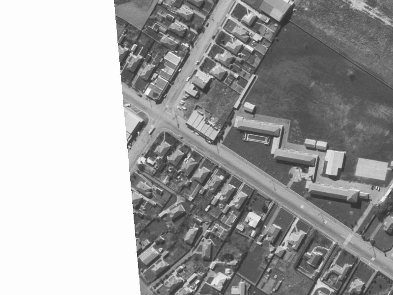 277 Wairakei Road from the air, 1960-1964