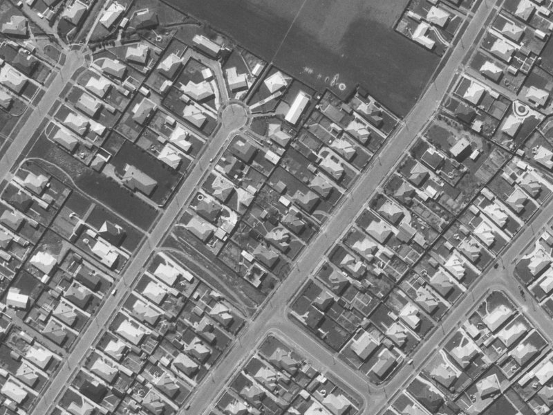29A Jennifer Street from the air, 1960-1964