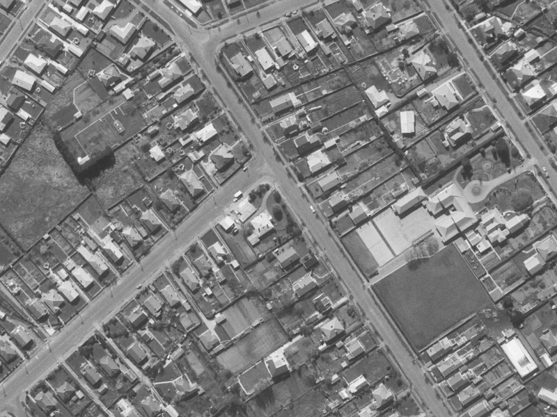 95 Condell Avenue from the air, 1960-1964