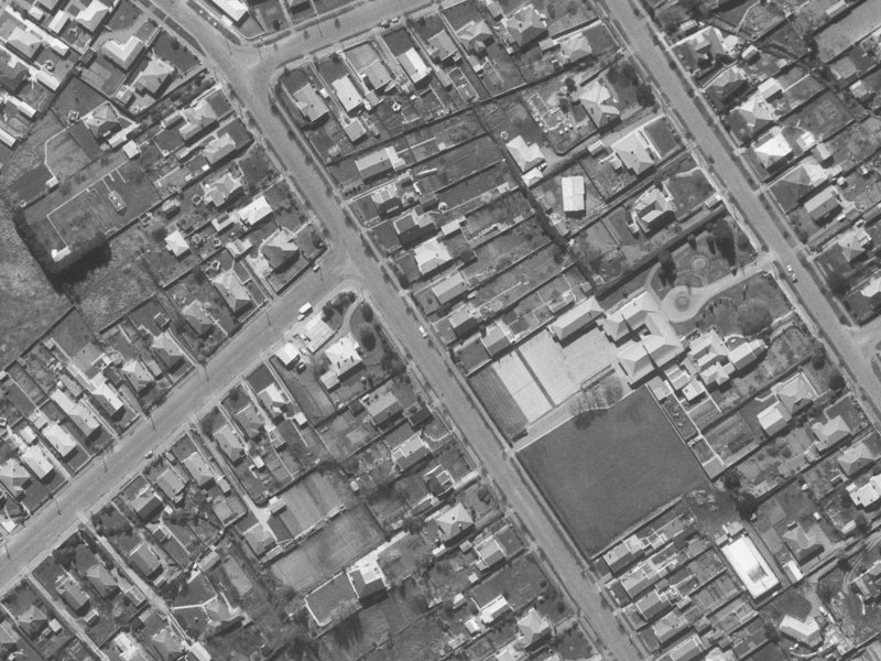 94 Condell Avenue from the air, 1960-1964