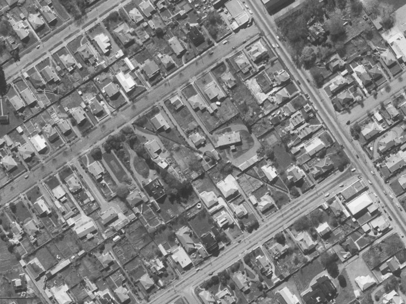40 Blair Avenue from the air, 1960-1964