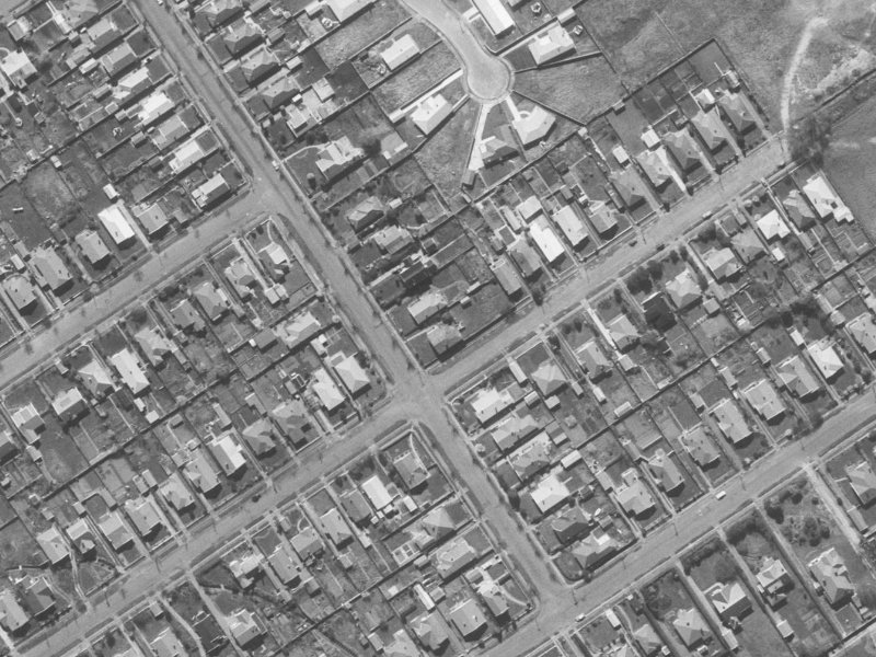 22 Rayburn Avenue from the air, 1960-1964
