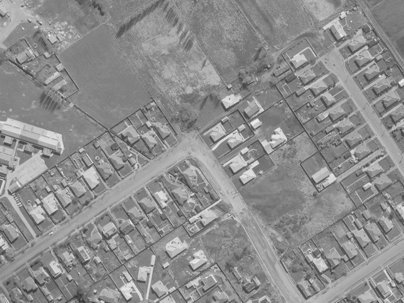 206 Rutland Street from the air, 1960-1964