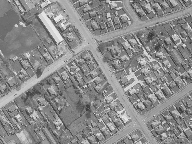 283 Cranford Street from the air, 1960-1964
