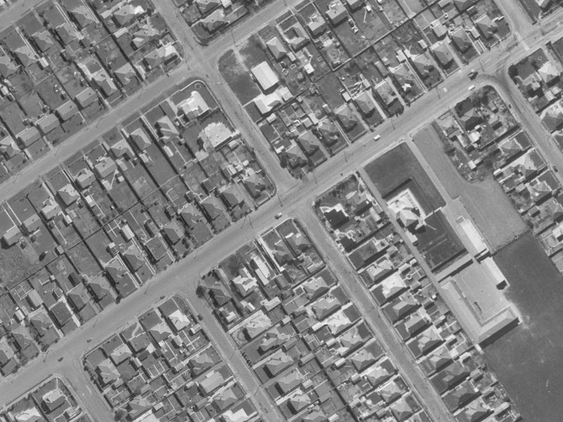 354 Innes Road from the air, 1960-1964