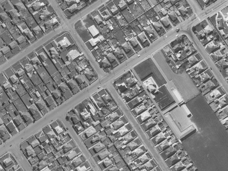 358 Innes Road from the air, 1960-1964