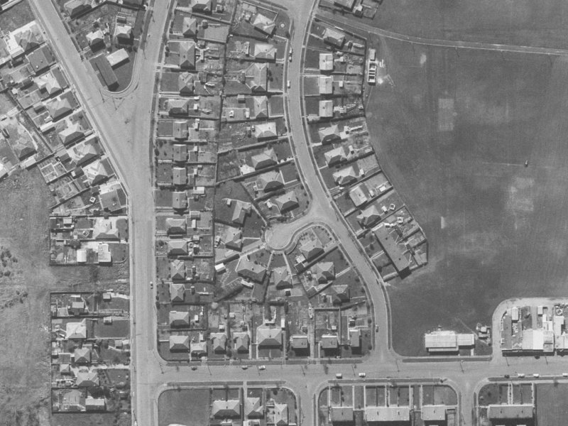 Lynn Place from the air, 1960-1964