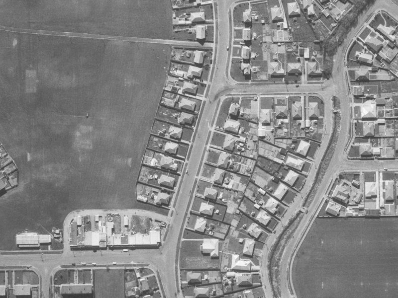 118 Emmett Street from the air, 1960-1964