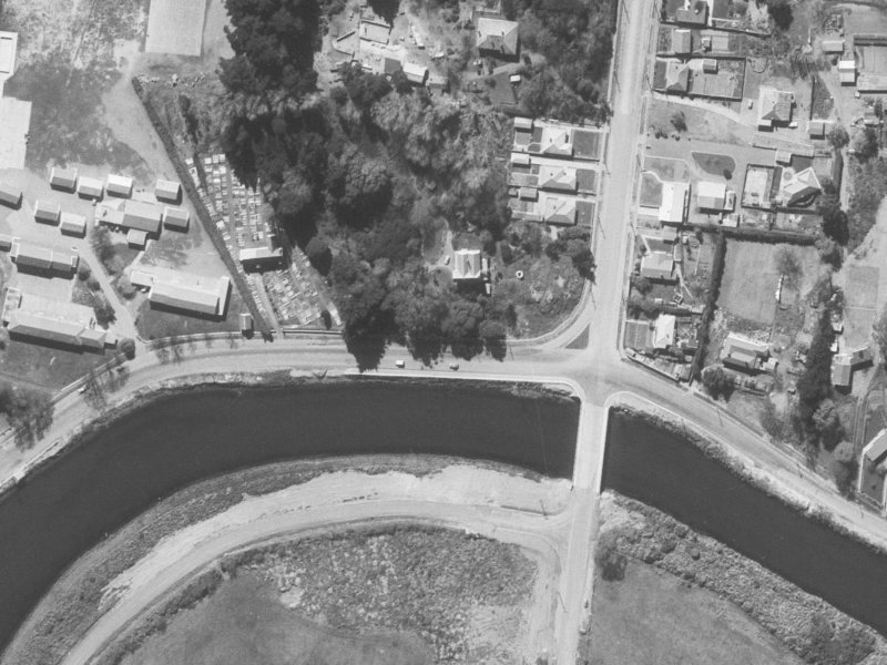 307 New Brighton Road from the air, 1960-1964