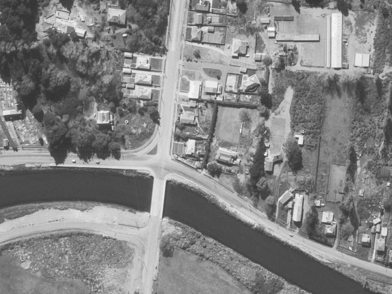 4A Bassett Street from the air, 1960-1964