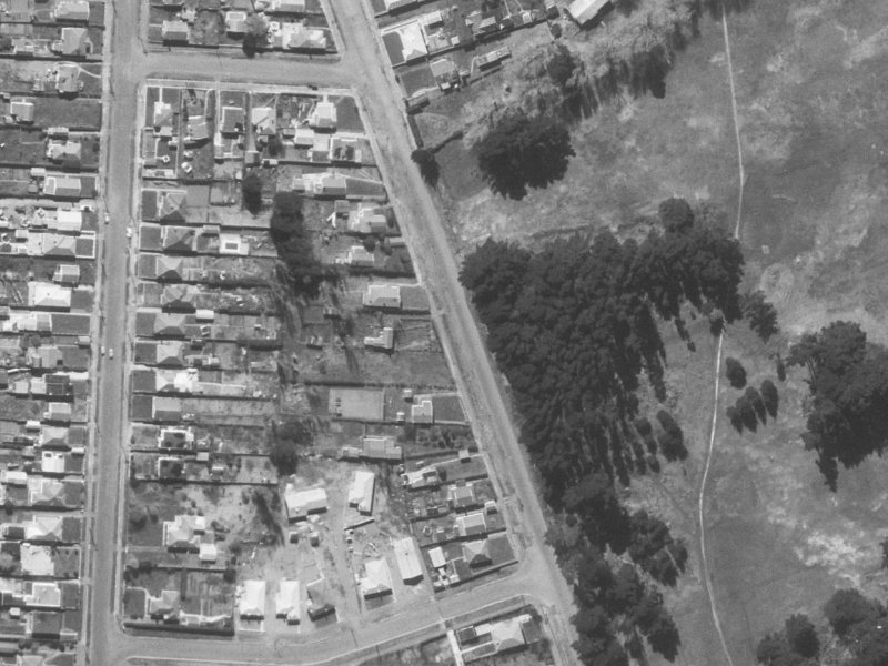 206 Keyes Road from the air, 1960-1964
